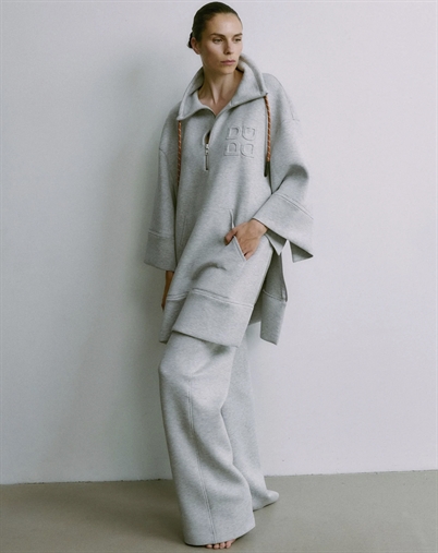 Day Birger et Mikkelsen - Perry Scuba Sweat - Grey Melange